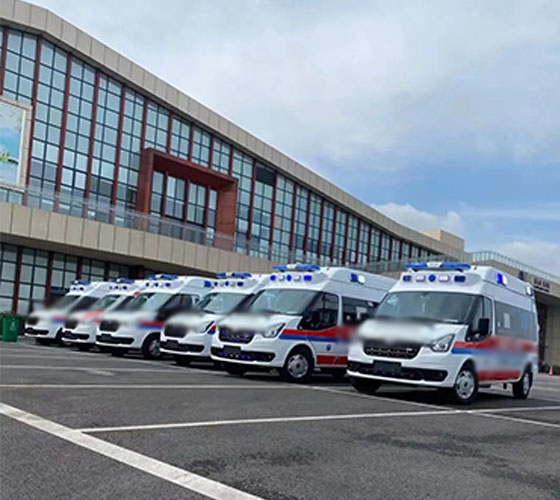 白山服务车队展示